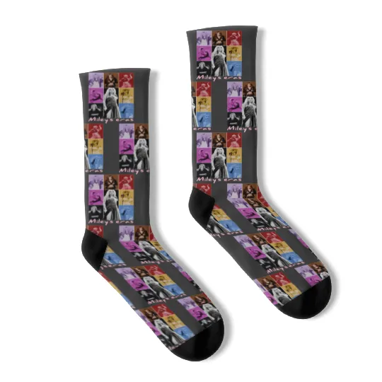 Miley Cyrus Eras Tour Socks