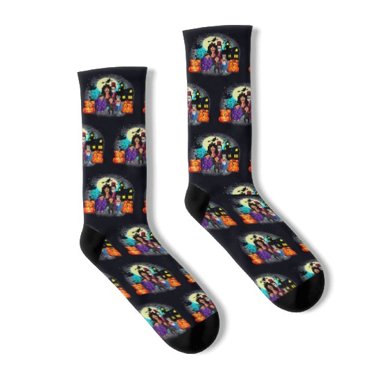 Bobs Burgers Pumpkin Halloween Socks