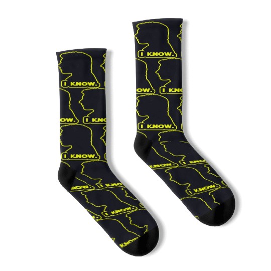 Han Solo - I Know. Design Socks