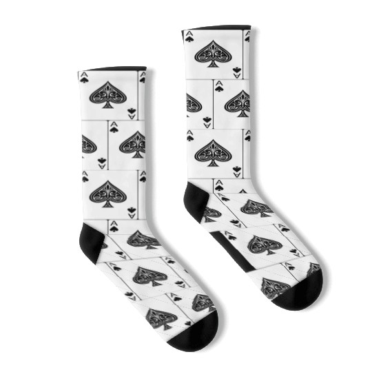 The Ace of Spades Socks