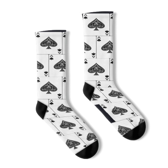 The Ace of Spades Socks