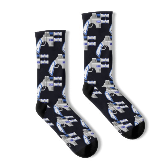 sci fi gun Socks