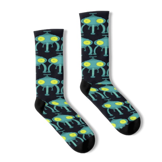 26 robot 32 png vectorstock 4842445 Socks