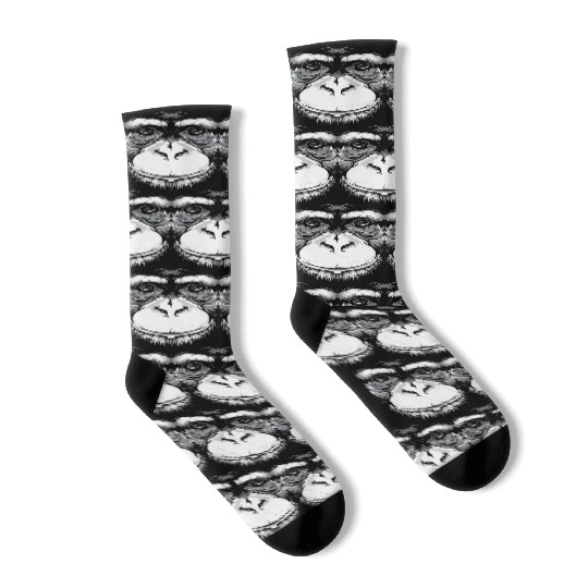 Monkey face Socks