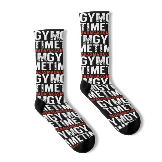 Gym Time Madafakas Socks