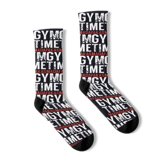 Gym Time Madafakas Socks