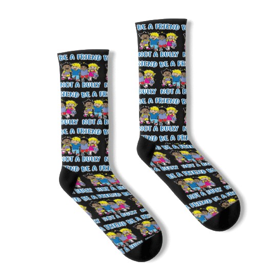 (Gift) Be a Friend Not a Bully Socks
