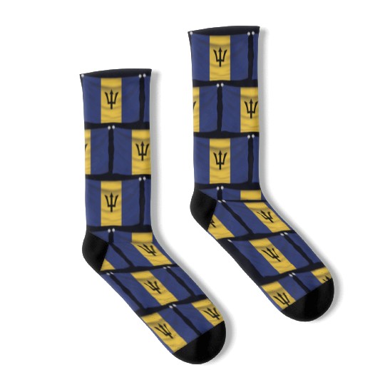 flag barbados Socks