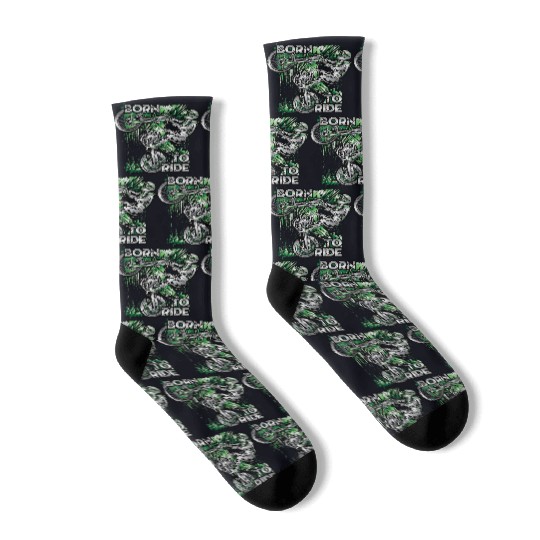 Supercross Born To Ride Socks