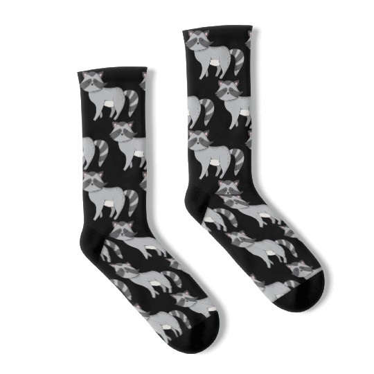 Raccoon Socks