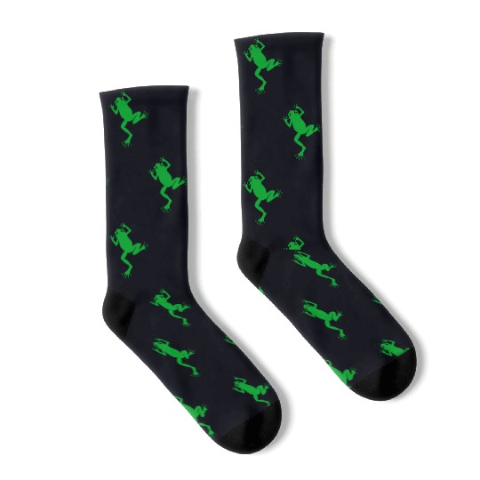 frog green Socks
