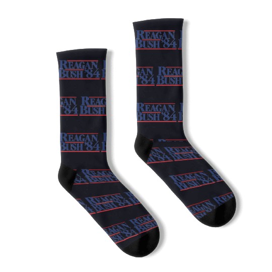 Reagan Bush '84 Socks