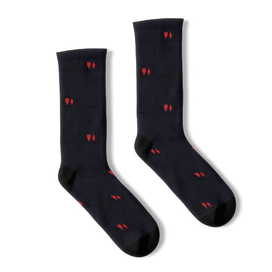 poker cards Socks