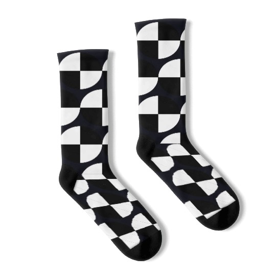 Crash Test Dummy Logo Socks