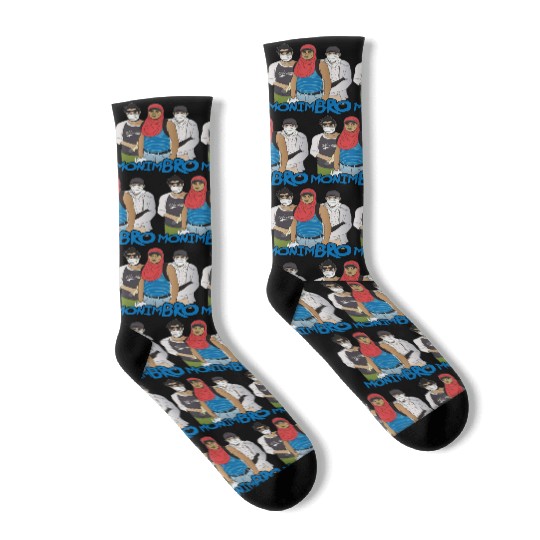 Monimbo Indigenous people of Nicaragua Socks