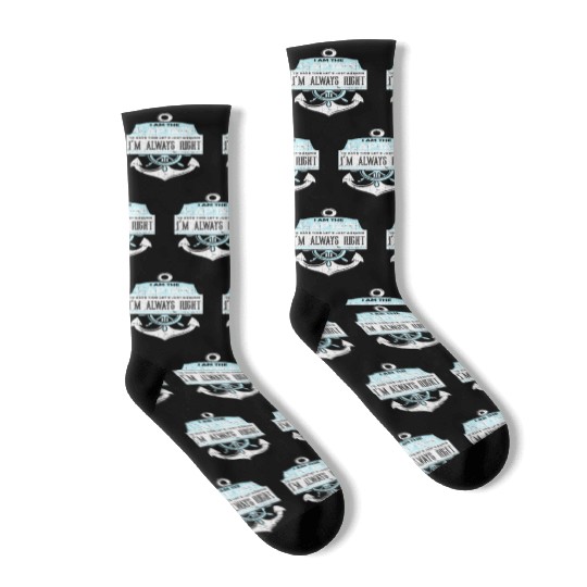 Boating Boat Boat Lover Socks
