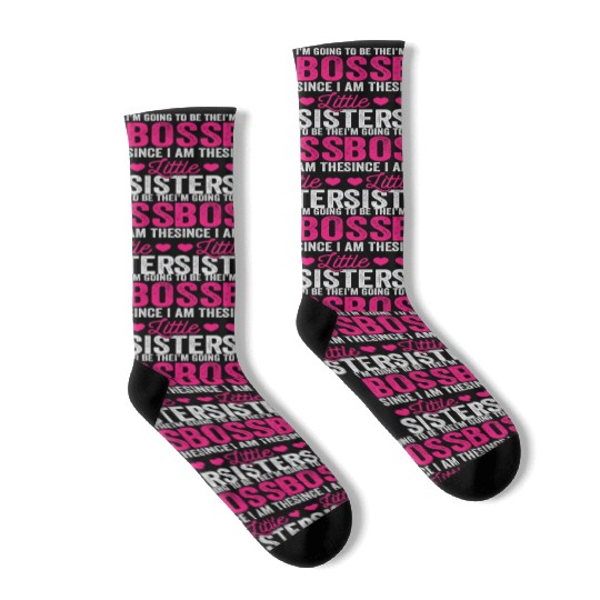 Little Sister Socks, Funny Little Sister Socks