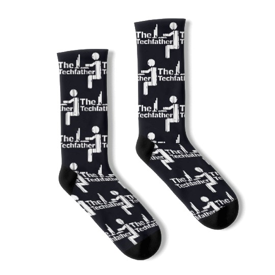 Computer science dad Socks