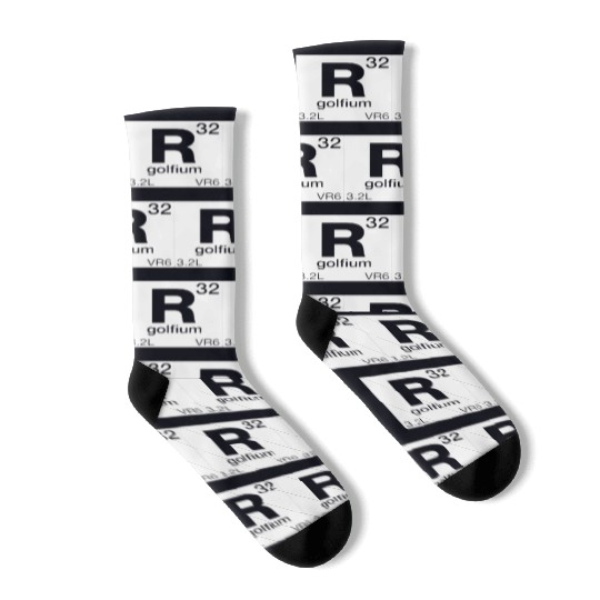 R32 Periodic Table Mk4 Mk5 GTI Golf Socks