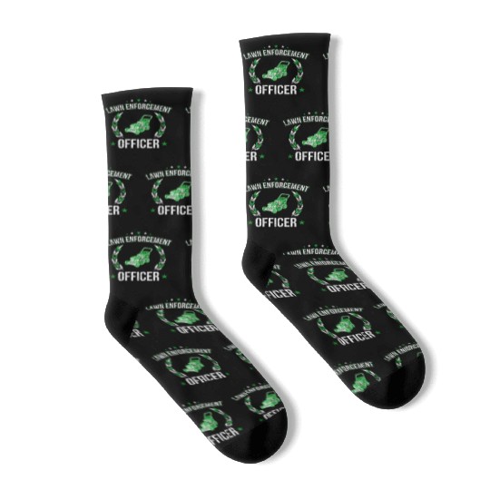 Lawn Mowing Lawn Socks