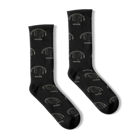 Occult Russian Witch - Baba Yaga Satanic Vintage Socks