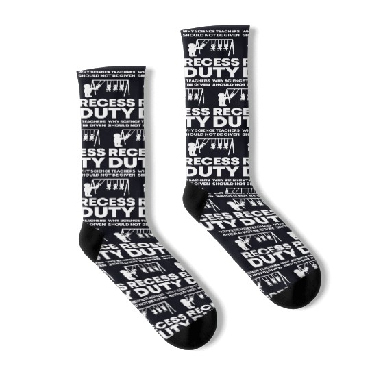 Funny Science Teacher Physics Student Socks