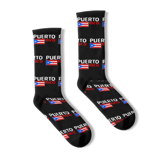 Puerto Rico Roots, Puerto Rican Flag, Puerto Rico Socks
