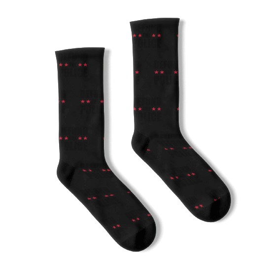 Defund The Police Socks