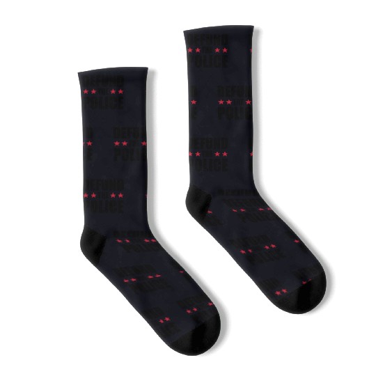 Defund The Police Socks