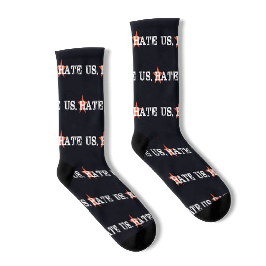 hate us astros Socks