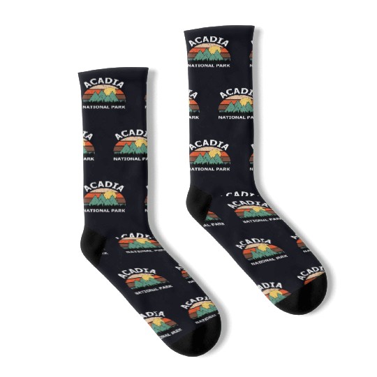 Acadia National Park Gift Socks