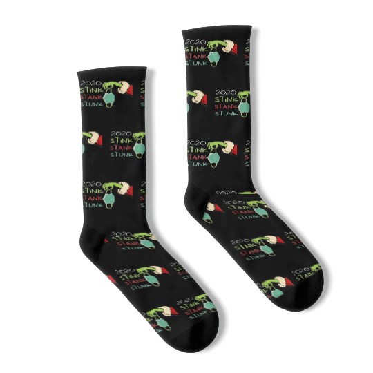 2020 Sti Sta Stu funny christmas Socks