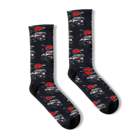 Miata mx5 JDM car Socks