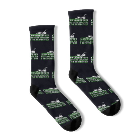 Funny Lawn Mowing Garden Lawn Mower Yard Work Gift Socks