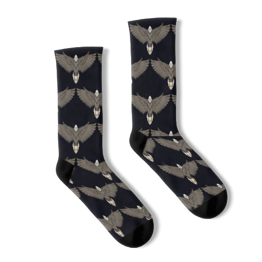 Bald Eagle Flying Cool Eagle Lovers Socks