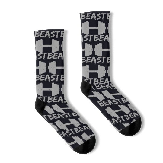 Beast Gym Logo Socks