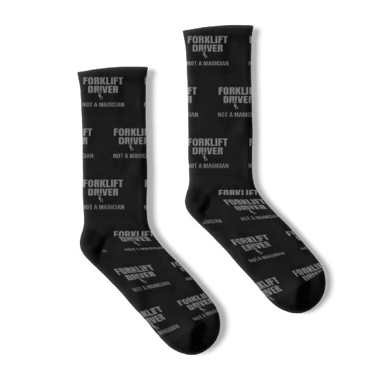 Forklift Driver Gift | Forklift Operator Warehouse Socks