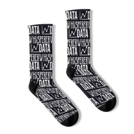 Data Whisperer Funny Software Computer Engineering Socks