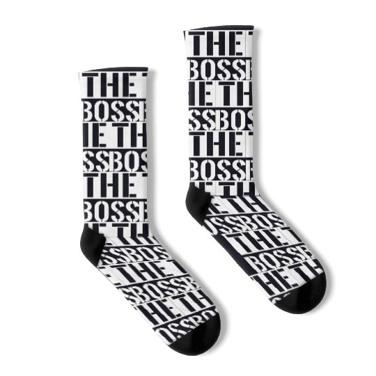 The boss- Funny gift Socks