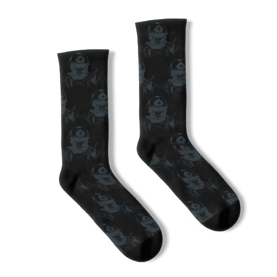 Special Forces Skull Socks