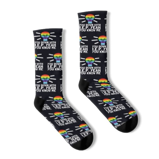 Inclusion SPED Special Education Teacher Socks