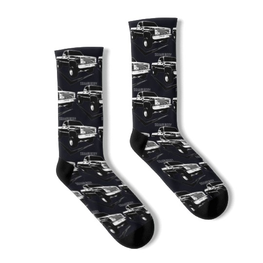 Squarebody Classic Square Body Truck Socks