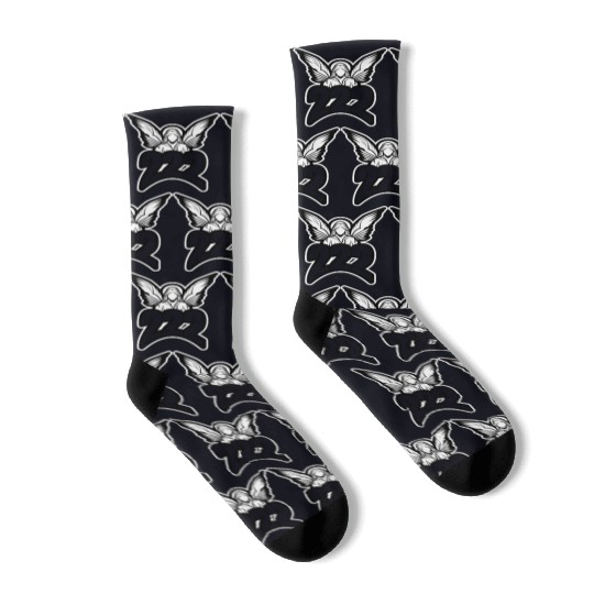 222- two two two-angel numbers from heaven Socks
