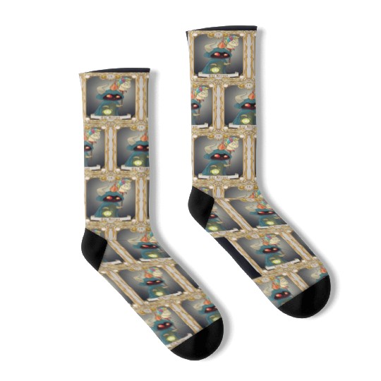 The Hermit Tarot Card, Major Arcana Anime Baphomet Socks