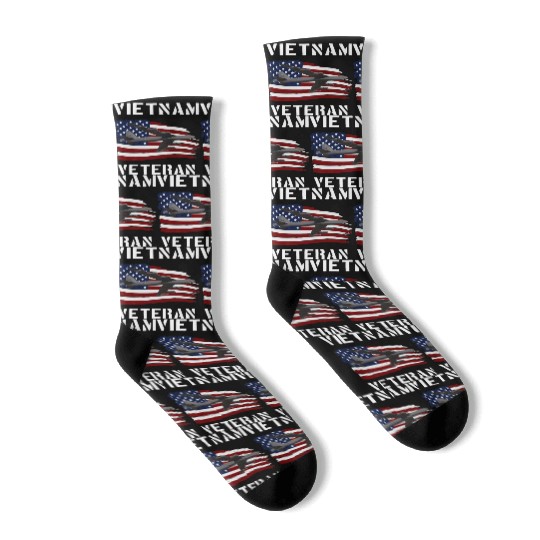Vietnam Veteran B52 Stratofortress Bomber Plane Us Socks