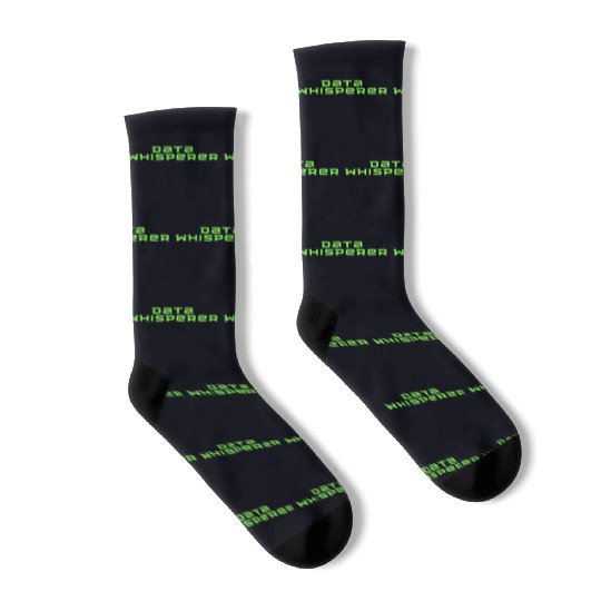 Humorous Data Whisperer Software Engineers Gift Socks