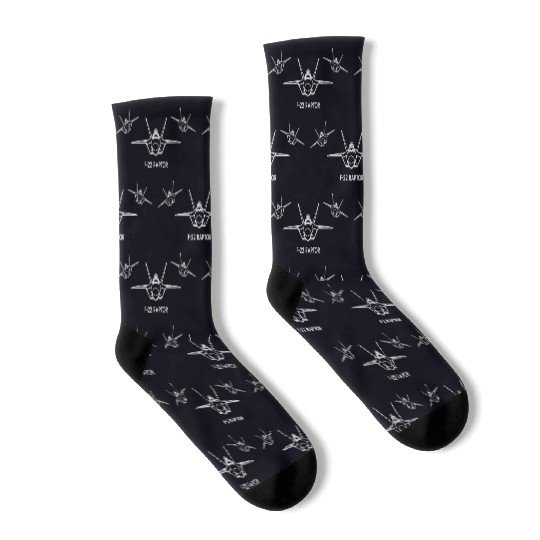 Lockheed Martin F-22 Raptor Socks