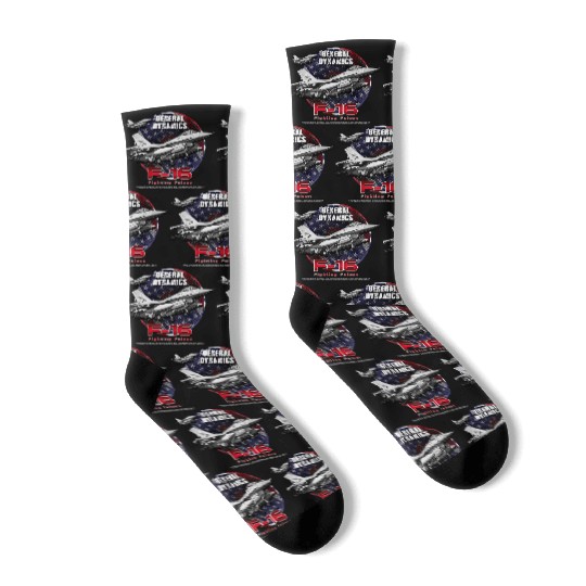 F-16 Fighting Falcon General Dynamics Fighter Jet Socks