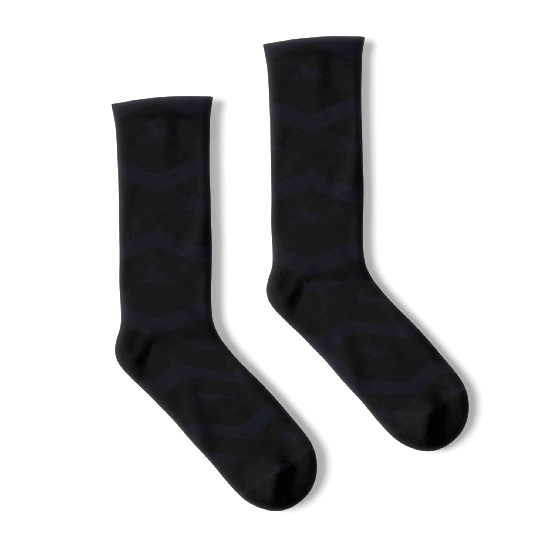 Freestyle skier skiing stunt ski Socks