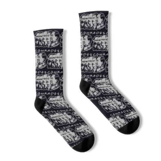 Communist Comrades Friends Socks